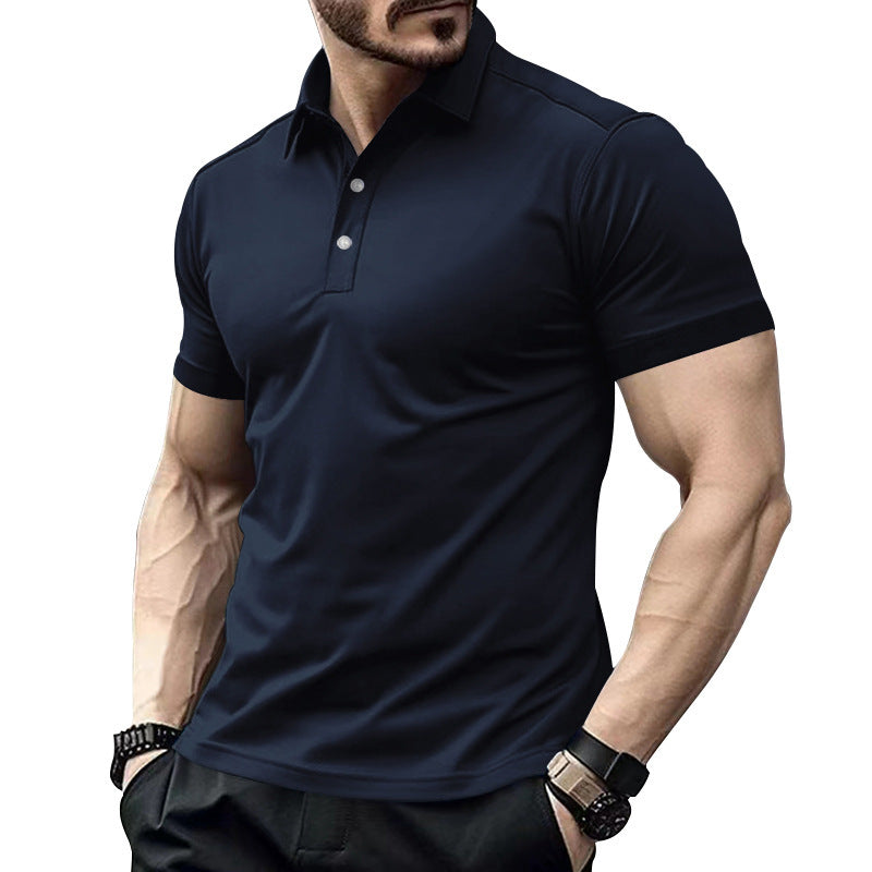 Herren Hochwertiges Kurzarm Poloshirt mit atmungsaktiver Technologie und modernem Schnitt EB
