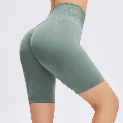 Damen Hochgeschnittene Sport-Bermudas mit Formgebung EB