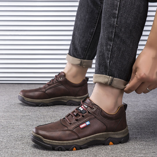 Herren Bequeme Freizeit-Sneaker mit stoßdämpfender Sohle und strapazierfähigem Obermaterial EB