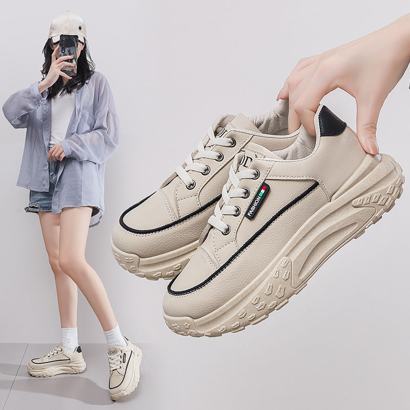 Damen Komfortable Chunky Sneakers mit starker Dämpfung und modischem Design EB