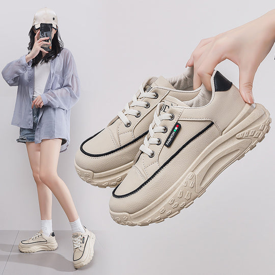 Damen Komfortable Chunky Sneakers mit starker Dämpfung und modischem Design EB