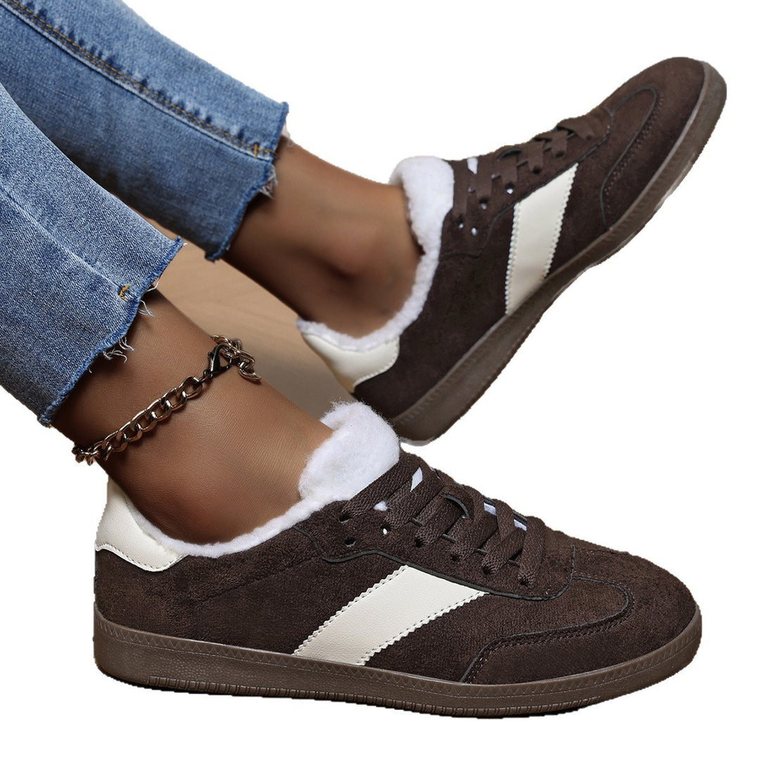 Damen Sneaker mit warmem Innenfutter und rutschfester Sohle EB