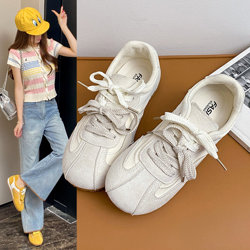 Damen sportliche Sneaker mit atmungsaktivem Obermaterial und komfortabler Sohle EB