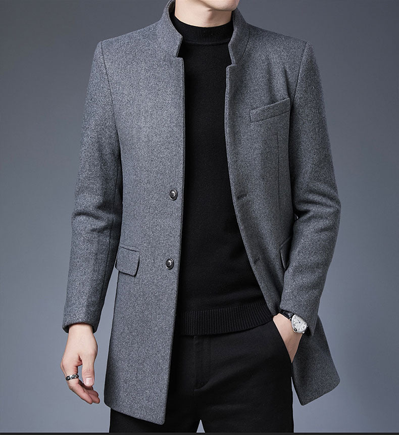 Herren eleganter Langschaftmantel EB