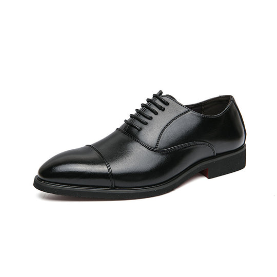 Damen elegante Schnürschuhe aus hochwertigem Leder EB