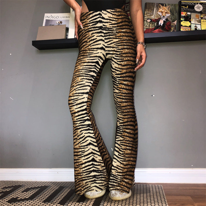 Damen Leggings im aufregenden Tiermuster EB
