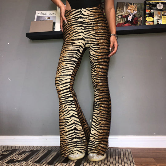 Damen Leggings im aufregenden Tiermuster EB