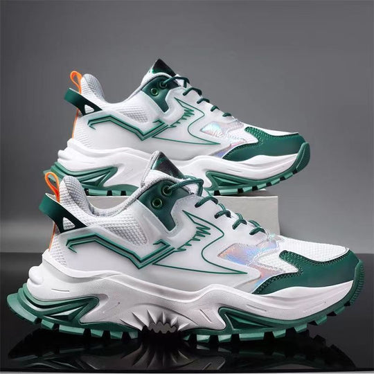Damen Sportliche Sneaker mit verstärktem Dämpfungssystem und rutschfester Außensohle EB