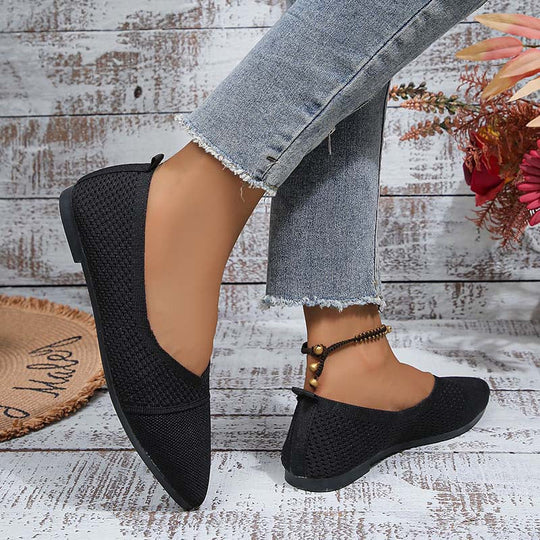 Atmungsaktive Spitzzehen-Schuhe EB