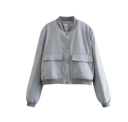Damen kurze Utility-Jacke EB