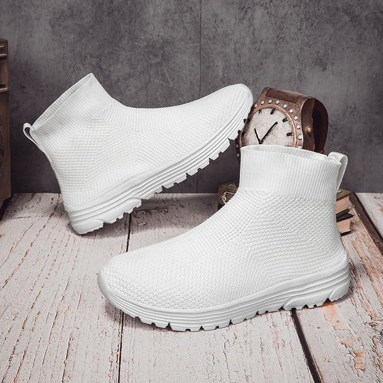 Damen Flexible Stricksneaker mit atmungsaktivem Obermaterial EB
