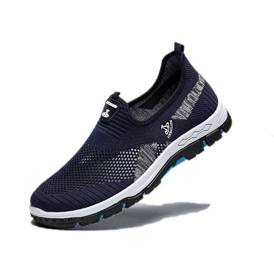 Damen Atmungsaktive Slip-On Sportschuhe mit flexibler Sohle EB