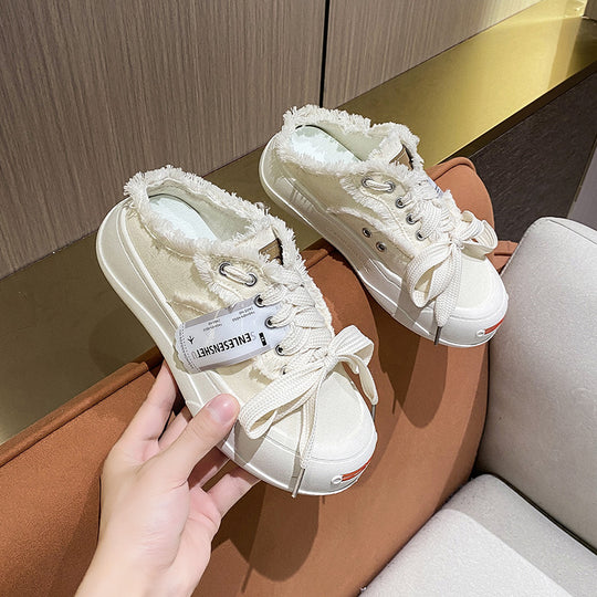 Damen Trendige Sneaker mit kuscheligem Innenfutter und einzigartigem Obermaterial EB