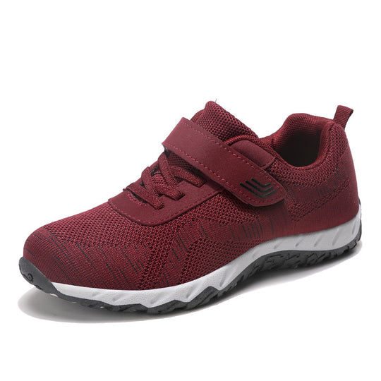 Damen Sportliche Freizeitschuhe mit verstellbarem Klettverschluss und rutschfester Sohle EB