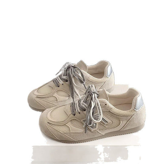 Damen Sportliche Sneaker mit atmungsaktivem Netz-Obermaterial und modischem Design EB