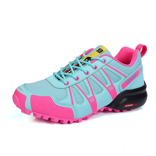 Damen Sportliche Trail-Schuhe mit rutschfester Sohle und atmungsaktivem Obermaterial EB