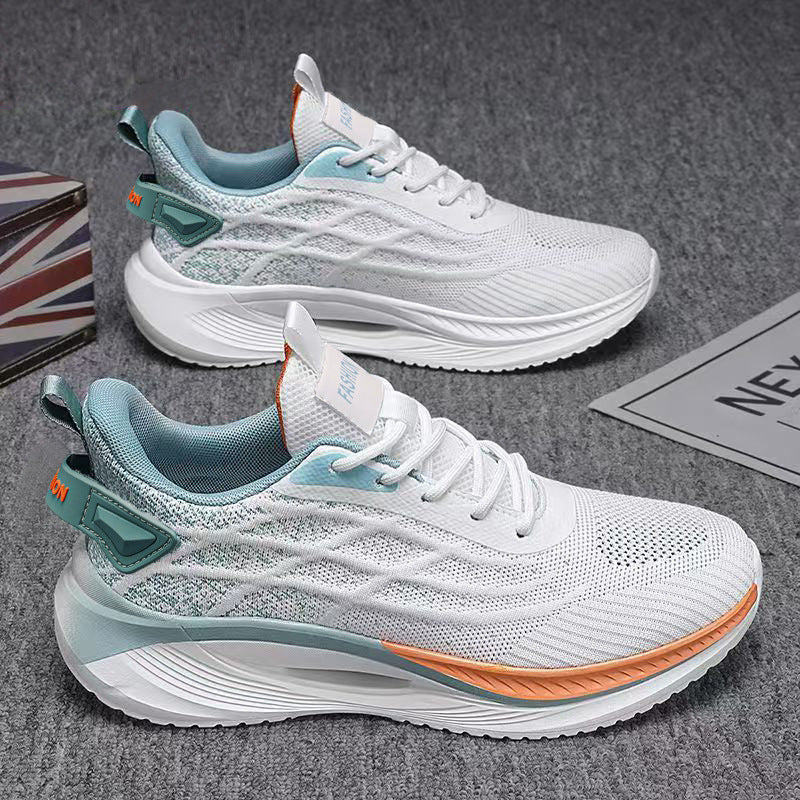 Damen modische Sneakers mit innovativer Dämpfungstechnologie und futuristischem Design EB