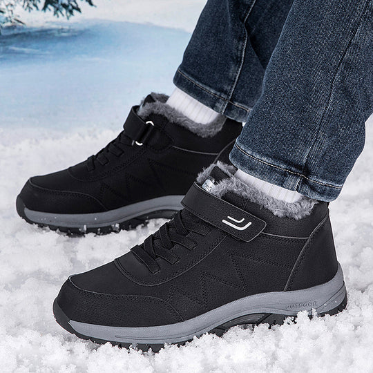 Damen Winterfestliche Wanderschuhe mit isolierendem Futter und rutschfester Sohle EB