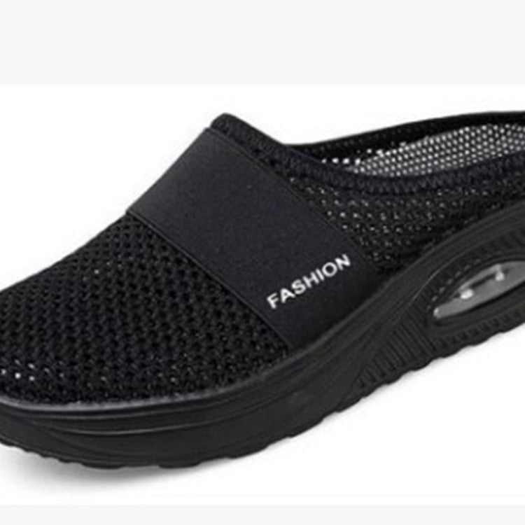 Damen Bequeme Clogs mit atmungsaktiver Mesh-Oberfläche EB