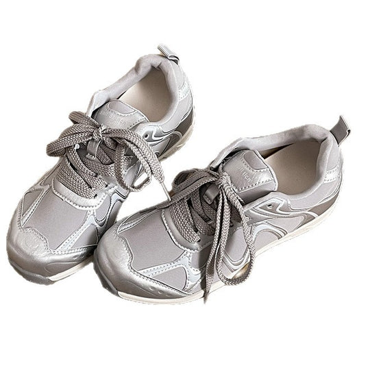 Damen Sportliche Sneakers mit atmungsaktivem Obermaterial und dämpfendem Fußbett EB