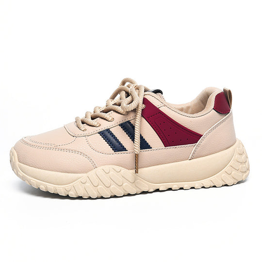 Damen lässige Freizeitsneaker mit atmungsaktiver Oberfläche und rutschfester Sohle EB