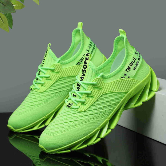 Damen Sportliche High-Performance Sneakers mit auffälligem Sohlenprofil EB