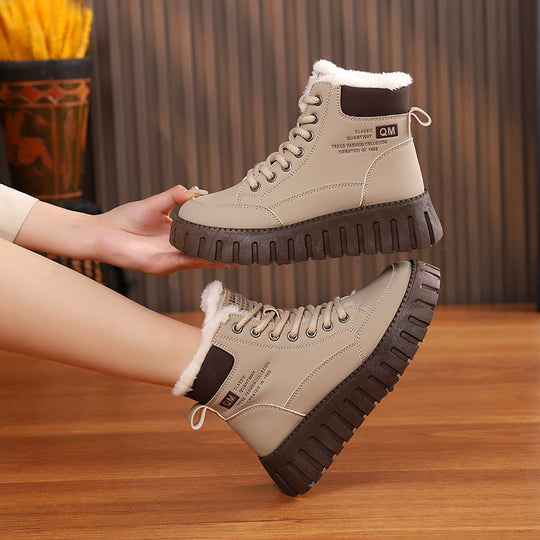 Damen Winterstiefel mit isolierendem Futter und trittsicherer Sohle EB