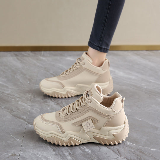 Damen Sportliche High-Top Sneakers mit sicherem Halt und flexiblem Sohlenprofil EB