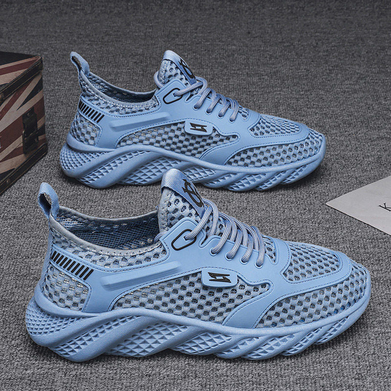Damen Atmungsaktive Freizeitsneakers mit innovativem Netzdesign und bequemer Dämpfung EB