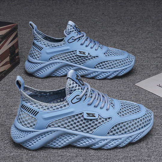 Damen Atmungsaktive Freizeitsneakers mit innovativem Netzdesign und bequemer Dämpfung EB