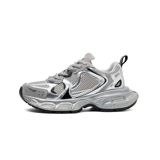 Damen Leichte Sport-Sneaker mit atmungsaktiven Mesh-Einsätzen und dämpfender Sohle EB