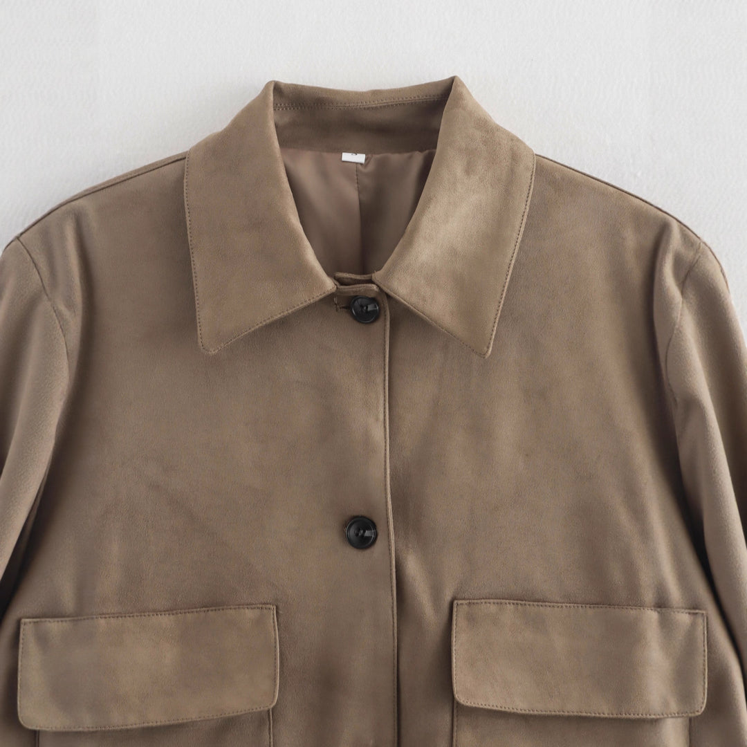 Damen trendige Synthetikjacke EB