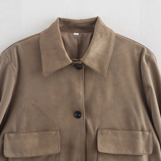Damen trendige Synthetikjacke EB
