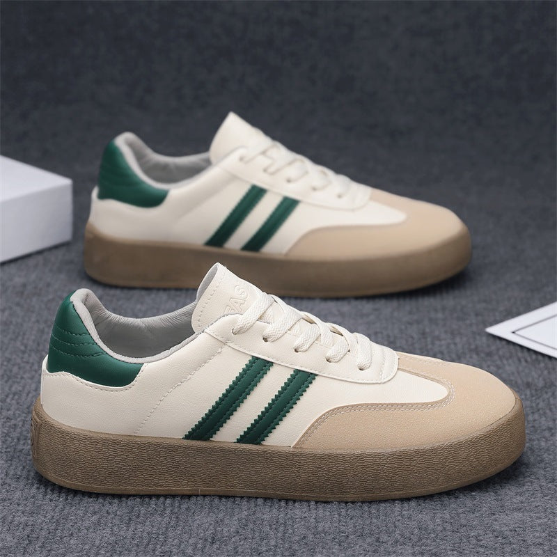 Damen Modische Sneaker mit hochwertigem Obermaterial und rutschfester Sohle EB