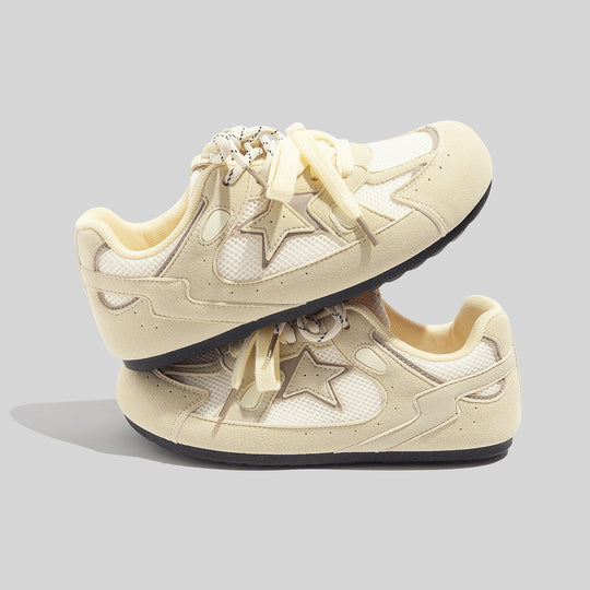 Damen Sportliche Sneakers mit atmungsaktivem Mesh-Obermaterial und flexibler Sohle EB