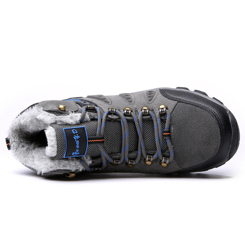 Damen wasserdichte Winterstiefel mit isolierendem Warmfutter und rutschfester Sohle EB