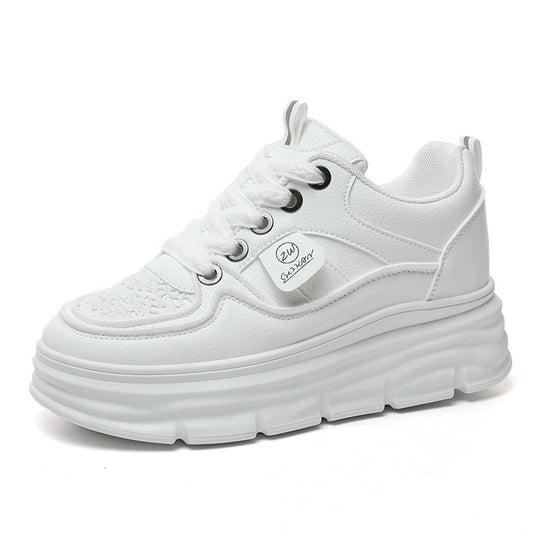 Damen Chunky Sneaker mit dämpfendem Sohlenprofil und modischem Design EB