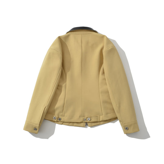 Damen modische kurz geschnittene Jacke mit details EB