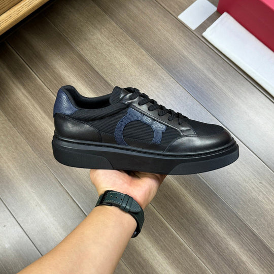 Damen modische Sneakers mit robustem Profil und strapazierfähiger Gummisohle EB