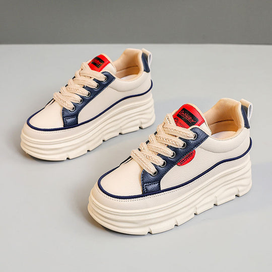 Damen Plateau-Sneaker mit innovativem Dämpfungssystem und modischer Laufsohle EB
