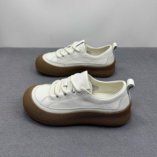 Damen Sneakers mit dickem Gummiboden und atmungsaktivem Obermaterial EB