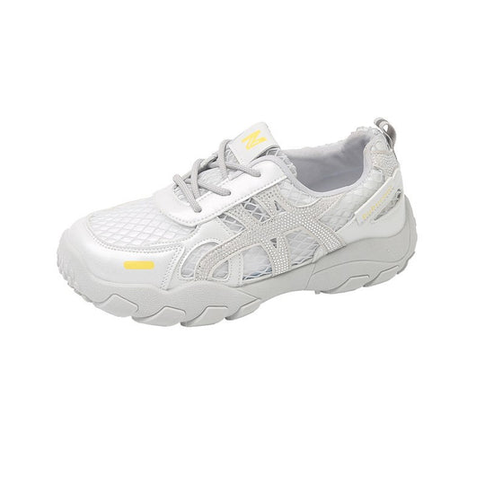 Damen Atmungsaktive Freizeitsneaker mit rutschfester Laufsohle und stabiler Konstruktion EB