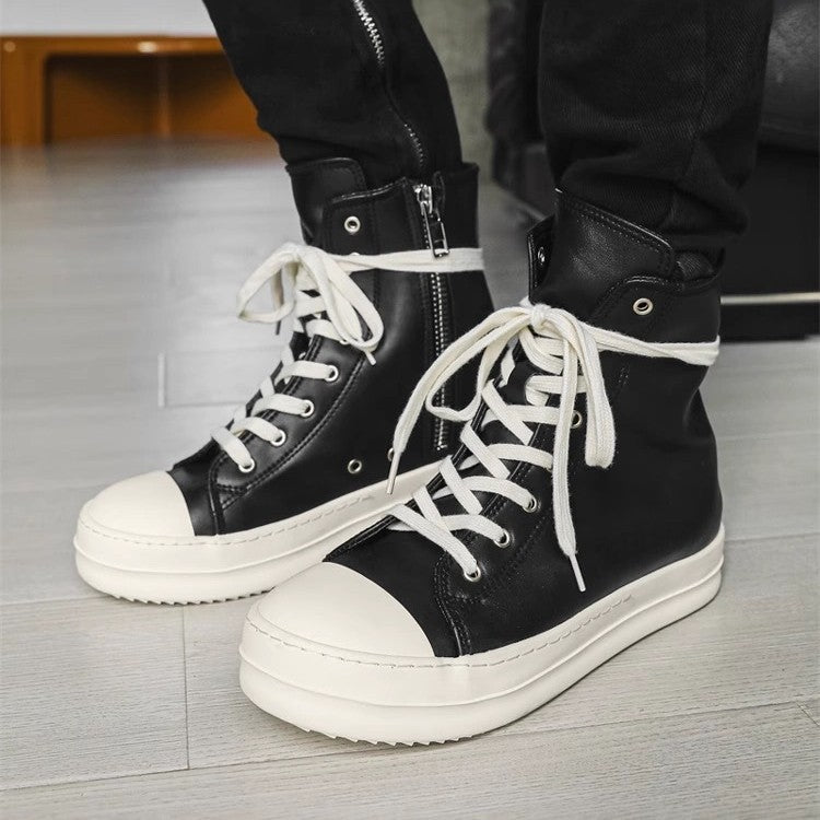 Damen modische High-Top Sneakers mit Plateau EB