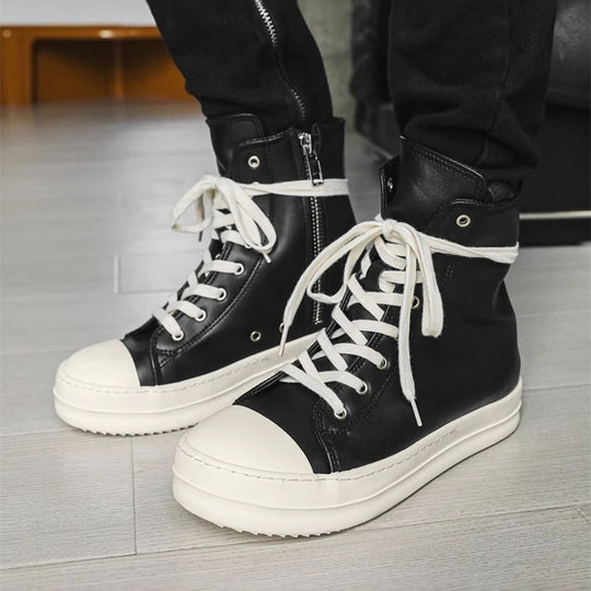 Damen modische High-Top Sneakers mit Plateau EB