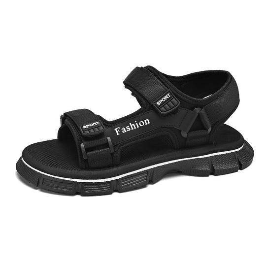 Damen Sportliche Outdoor-Sandalen mit regulierbarem Klettverschluss und rutschfester Sohle EB