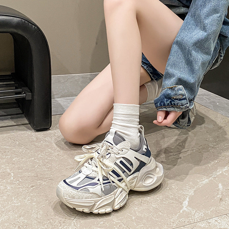 Damen sportliche Chunky Sneakers EB