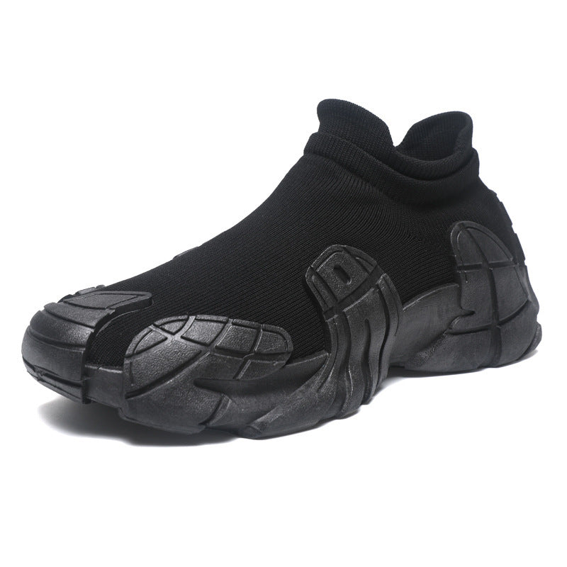 Damen modische High-Top Sneakers mit atmungsaktivem Mesh EB