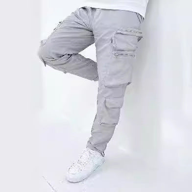 Herren Cargo-Hose mit praktischen Multifunktionstaschen und modernem Slim-Fit EB