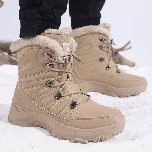 Damen Winterstiefel mit isolierender Polsterung und rutschfester Sohle EB