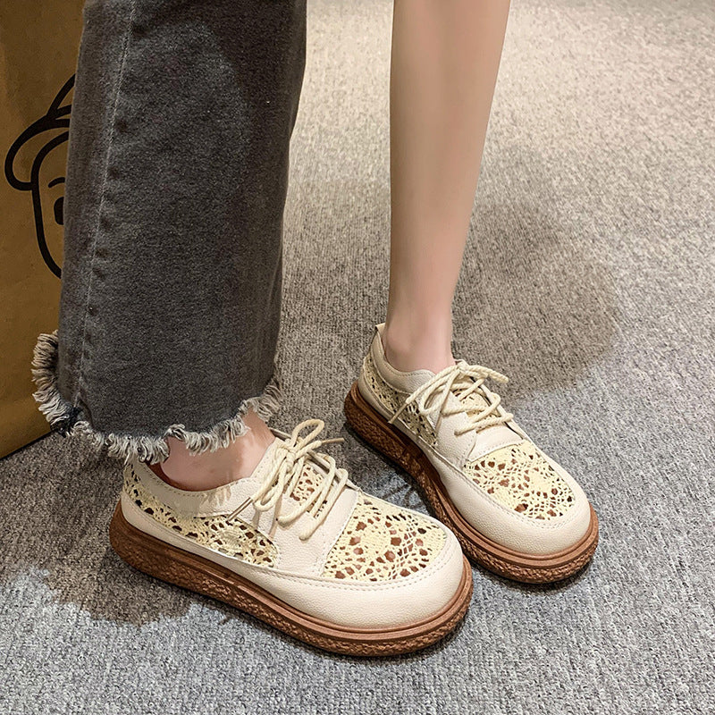 Damen Komfortable Freizeit Sneakers mit atmungsaktiver Oberflächenstruktur EB